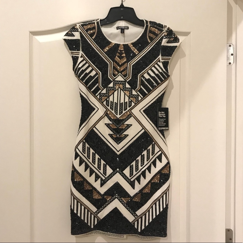 Express Sequin Party Dress